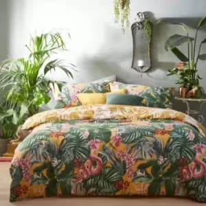 Furn. Medinilla Single Duvet Cover Set Cotton Mustard