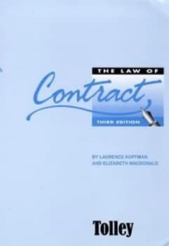 The Law of Contract by Laurence Koffman and Elizabeth Macdonald Paperback