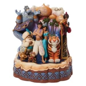 Disney Traditions Aladdin Carved By Heart