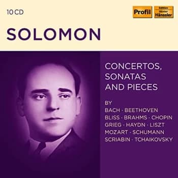 Solomon - Solomon: Concertos, Sonatas and Pieces CD