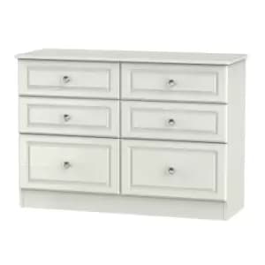 Florence Kaschmir Ash 6 Drawer Midi Chest