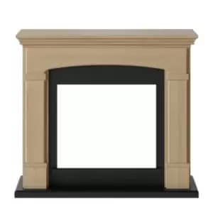 Tagu Helmi Electric Fireplace - Natural Oak Mantel Only No Plug