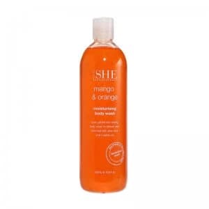 Om SHE Aromatherapy Mango & Orange Body Wash 500ml