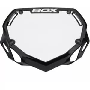 Box Phase 1 Small Number Plate Black