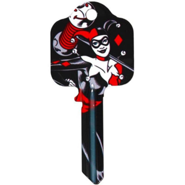 Dc Comics Harley Quinn Door Key Black/red (One Size)