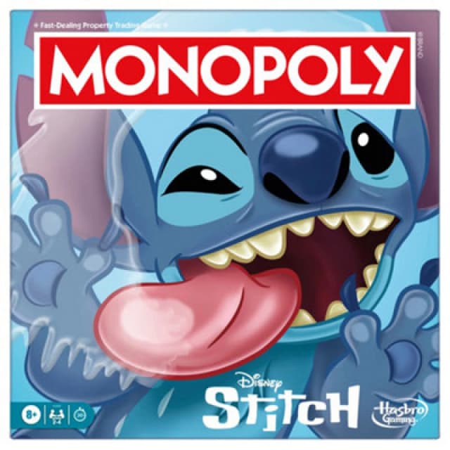 Monopoly Disney Stitch Edition Board Game - English Version