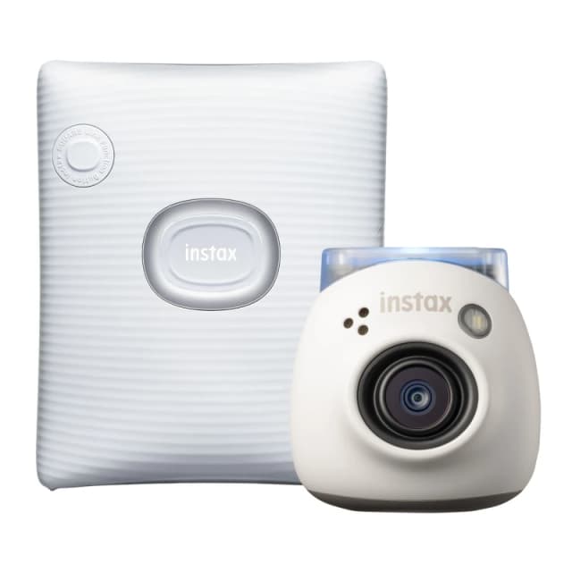 Fujifilm Fujifilm Instax PAL Digital Camera with Square Link Printer Bundle - White 16812546+16785470