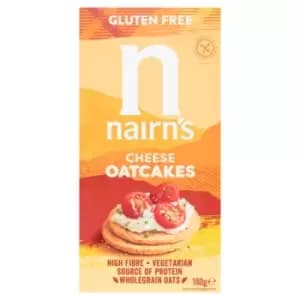 Nairn's Gluten Free Cheese Oatcakes, 180g