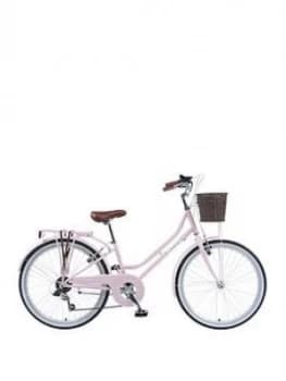 Viking Viking Belgravia Girls Traditional Heritage 20" Wheel 6 Speed Bike Pink