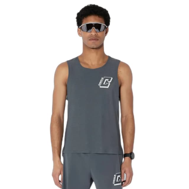 Circle Sportswear Tank top Circle Sportswear Legend Gris Male L