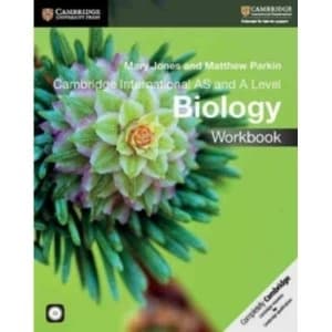 Cambridge International AS and A Level Biology Workbook with CD-ROM by Matthew Parkin, Mary Jones (Mixed media product, 2016)