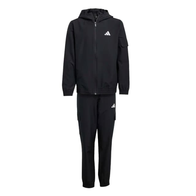 Adidas Children's tracksuit adidas Woven Noir Unisex 7/8 years