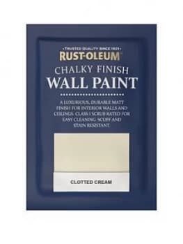 Rust-Oleum Chalky Finish Wall Paint Tester Sachet ; Clotted Cream