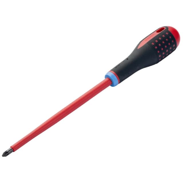 Bahco Be-8811S Ergo Vde Insulated Pozi Screwdriver Pz1 X 80mm Bahbe8811S