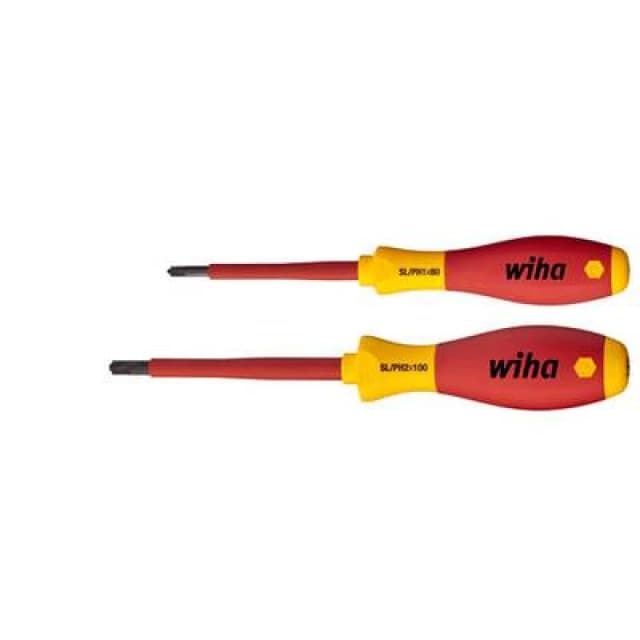 Wiha Wiha VDE Screwdriver set 2 Piece Phillips 32281