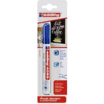 edding Chalk Marker 4095 Round Blue