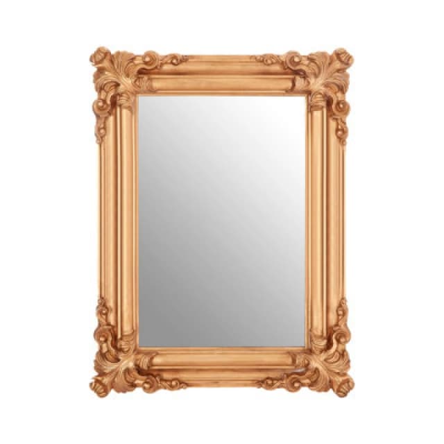 Premier Housewares Georgia Wall Mirror Gold