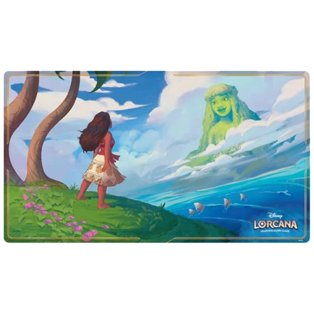 Disney Lorcana Moana & Te Fiti Neoprene Playmat