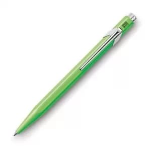 Caran d'Ache 849 Popline Fluorescent Green/Yellow Ball Pen