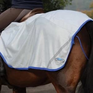 Weatherbeeta 600D Mesh Exercise Sheet - Silver/Silver