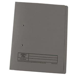 Rexel Jiffex Foolscap Transfer File Grey PK50