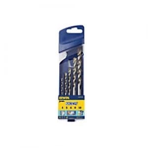 Irwin Cordless Multi Purpose Drill Bit Set 5 Piece 4-10mm