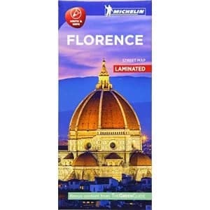 Florence - Michelin City Map 9214 Laminated City Plan Sheet map 2017