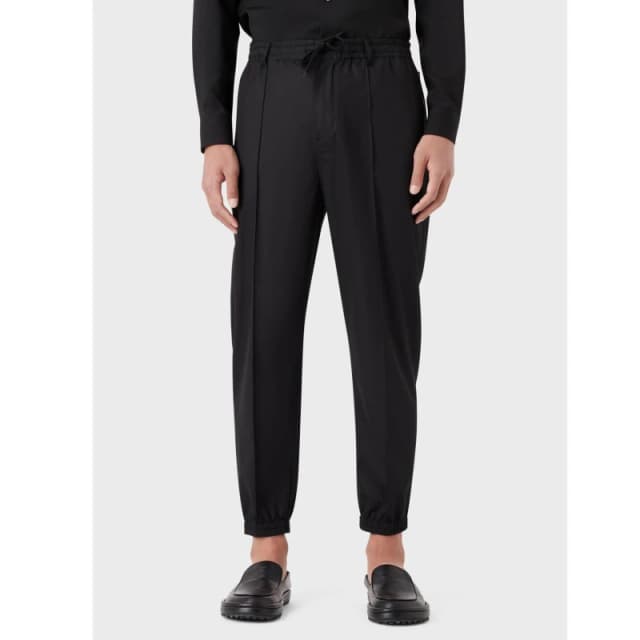 Emporio Armani Trousers Black male 42R