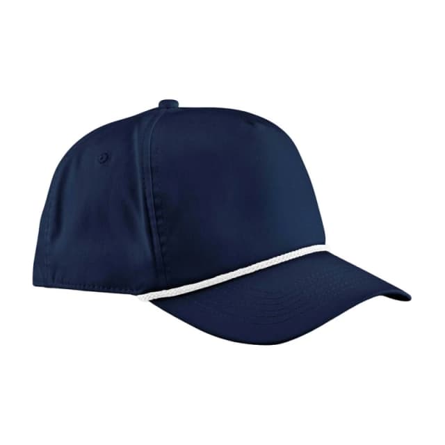 Beechfield Mens Rope Detail Golf Cap in Navy Navy Male One Size
