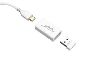 Xtrfy M42W-RGB mouse Ambidextrous RF Wireless + USB Type-C Optical