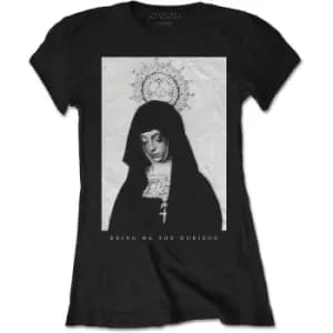 Bring Me The Horizon - Nun Ladies Large T-Shirt - Black