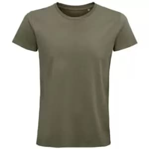 SOLS Unisex Adult Pioneer Organic T-Shirt (XS) (Khaki)