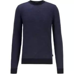 Boss Maurillo Crew Sweater Mens - Blue