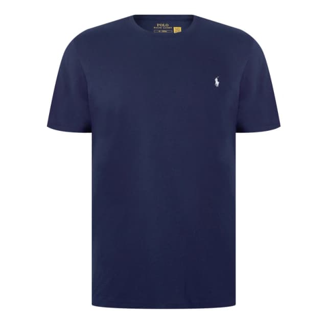 Polo Ralph Lauren Mens Regular Fit Short Sleeve T-Shirt Navy / White male S