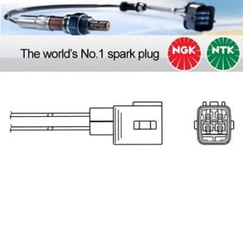 1x NGK NTK Oxygen O2 Lambda Sensor OZA659-EE68 OZA659EE68 (1649)