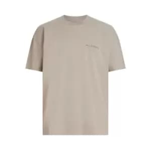 AllSaints Underground T Shirt - Beige