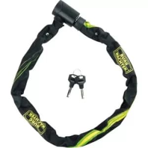 Burg Waechter 580 90 Chain lock Black, Yellow Key lock
