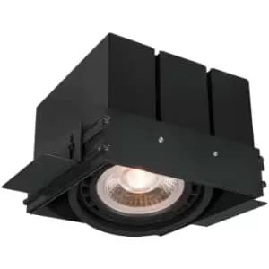 Lucide TRIMLESS - Recessed Downlight - 1xGU10 - Black