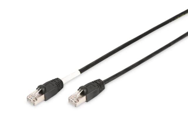 Microconnect SSTP602SOUT networking cable Black 2m Cat6 S/FTP (S-STP)