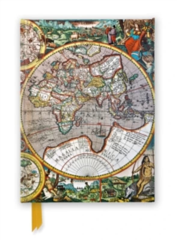 Pieter van den Keere: Antique Map (Foiled Journal) Notebook / blank book