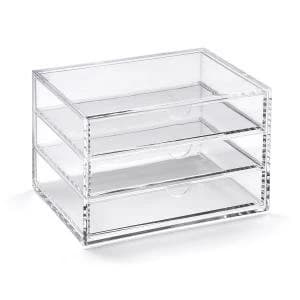 Osco Clear Acrylic 3 Drawer Chest - Mini 32859DT