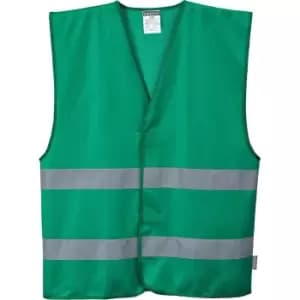 Portwest Iona 2 Band Reflective Safety Vest Bottle Green 2XL / 3XL