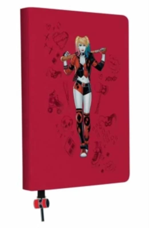 DC: Harley Quinn Journal with Ribbon Charm Hardback