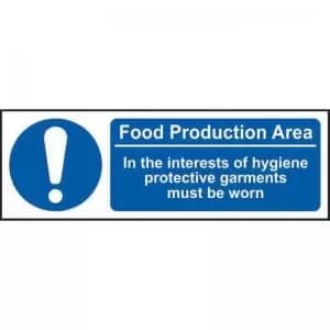 This Is A Food Production Area. In The Interests Of Hygiene’