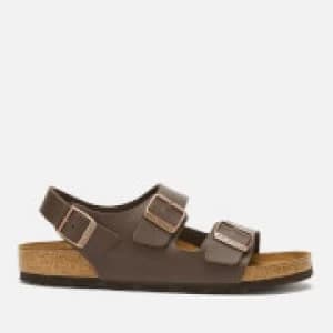 Birkenstock Mens Milano Double Strap Sandals - Dark Brown - EU 43/UK 9