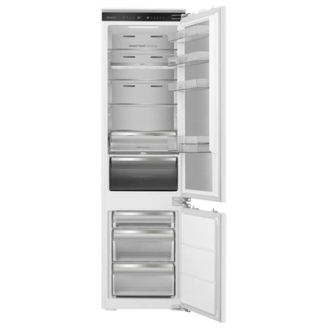 Hisense InvisibleFresh RB5B280SSWC WiFi Connected 193cm 60/40 Integrated Fridge Freezer with Fixed Door Hinge - White - C Rated