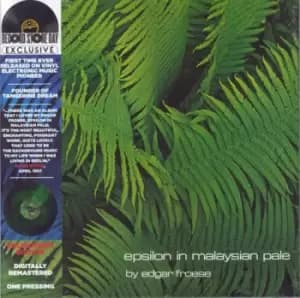Edgar Froese Epsilon In Malaysian Pale - RSD 2022 - Green Marble 2022 UK vinyl LP 783505