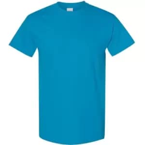 Gildan Mens Heavy Cotton Short Sleeve T-Shirt (M) (Sapphire)
