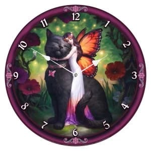 Cat and Fairy Clock