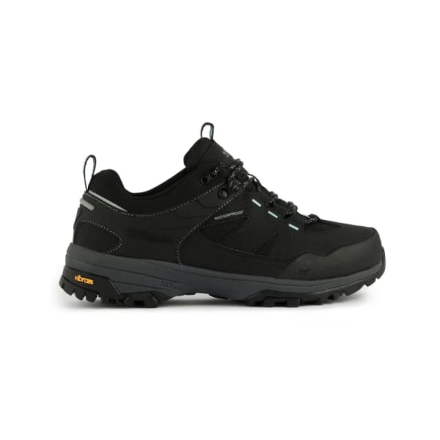 Regatta Womens Regen Waterproof Breathable Low Walking Shoes in Black Size: 3 Black Female 3